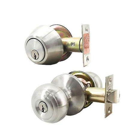 KENAURD Kenaurd:Combo Lockset G3 Silver - KW1 KBL01-SS-KW1-VP